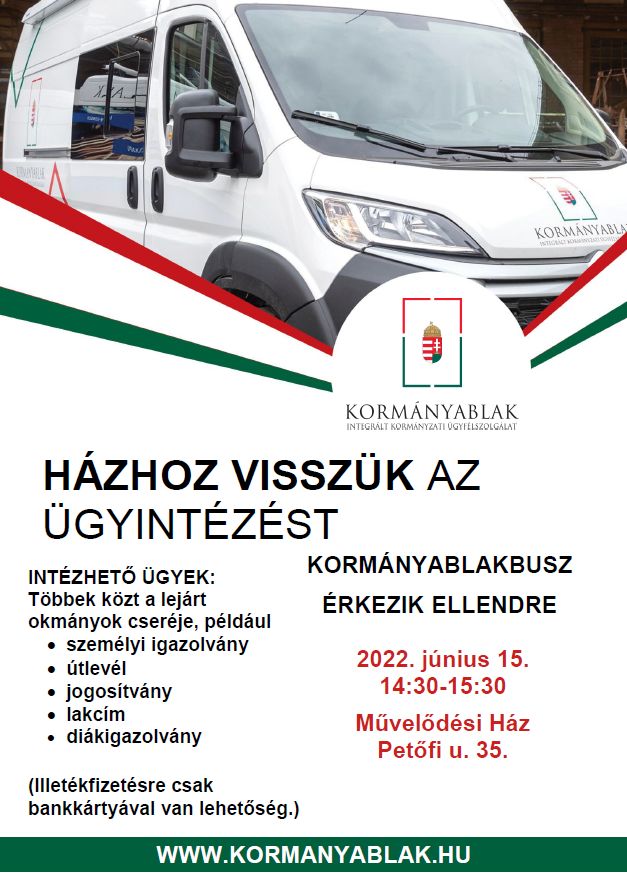 Kormanyablak busz Ellend